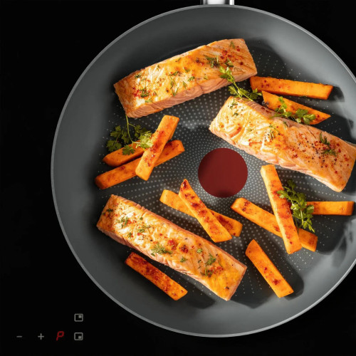 Сковорода Tefal Halo EUCALYPTUS, 24см, алюміній, бакеліт, сірий