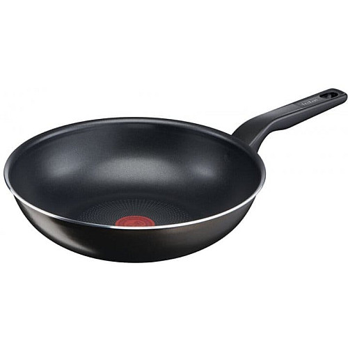 Сковорода ВОК Tefal XL Intense, 28см, алюминий, черный