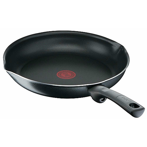 Сковорода с крышкой Tefal Day by Day, 20см, с крышкой, алюминий, бакелит, стекло, черный