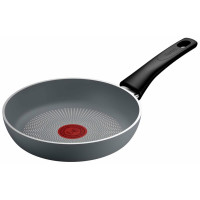 Сковорода Tefal Halo, 24см, алюминий, бакелит, серый