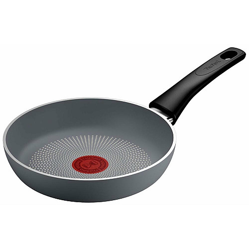 Сковорода Tefal Halo, 24см, алюміній, бакеліт, сірий