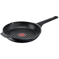 Сковорода гриль Tefal DELICIO, 26см, алюміній, бакеліт, чорний