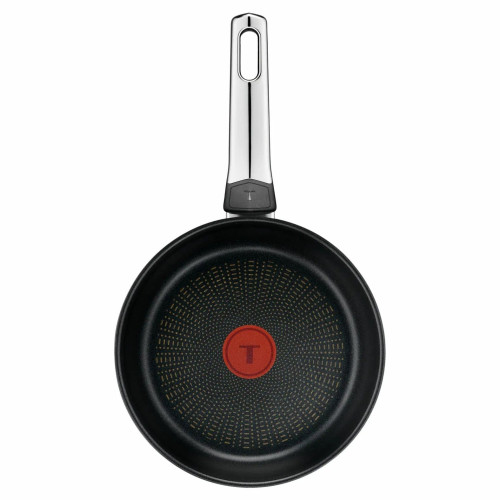 Сковорода Tefal Emotion+, 18см, нержавіюча сталь, бакеліт, чорний
