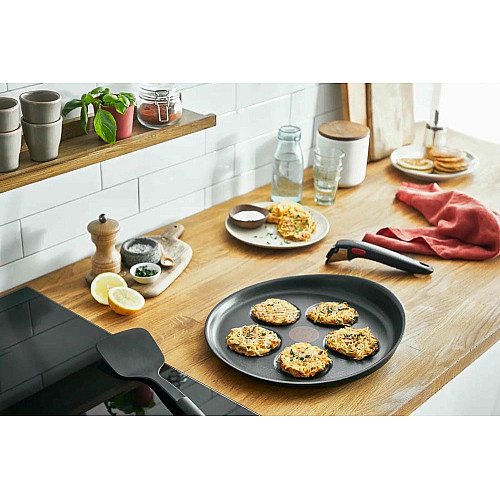 Сковорода Tefal Ingenio Unlimited,  для оладок, 27см, литий алюміній