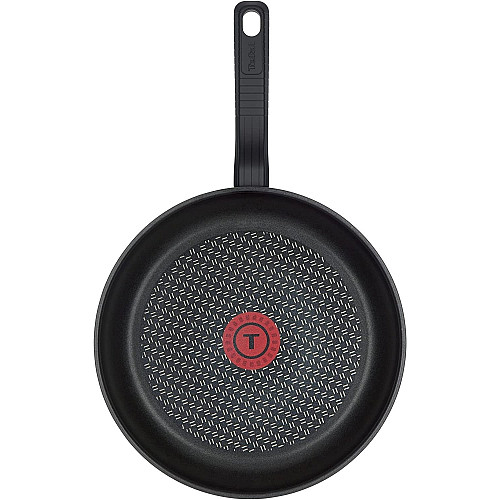 Сковорода Tefal Comfort Max, 26см, покриття Titanium, індукція, Thermo-Spot, нерж. cталь