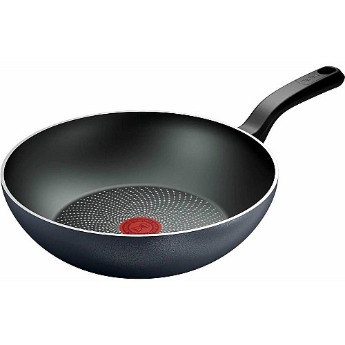 Сковорода ВОК Tefal So' Light, 28см, алюминий, бакелит, черный