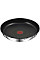Набор посуды Tefal Ingenio Emotion, сменная ручка, 3 предмета, нержавеющая сталь, бакелит