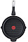 Сковорода гриль Tefal Unlimited, 26см, алюминий, черный
