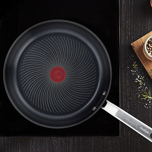 Сковорода Tefal Intuition, 28 cм, нержавіюча сталь