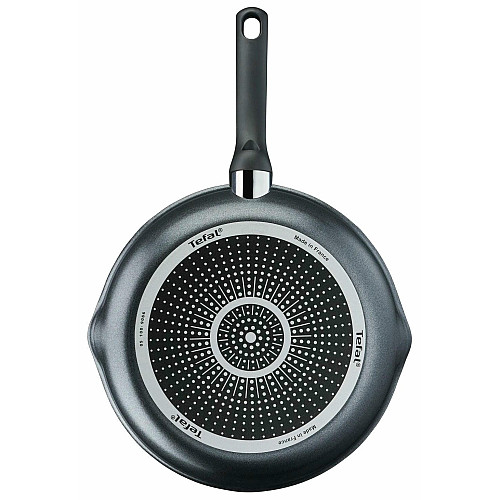 Сковорода с крышкой Tefal Day by Day, 20см, с крышкой, алюминий, бакелит, стекло, черный