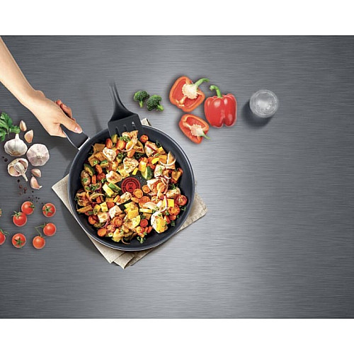 Сковорода Tefal XL Intense, 28см, алюминий, черный