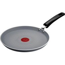Сковорода млинцева Tefal Halo EUCALYPTUS, 25см, алюміній, бакеліт, сірий
