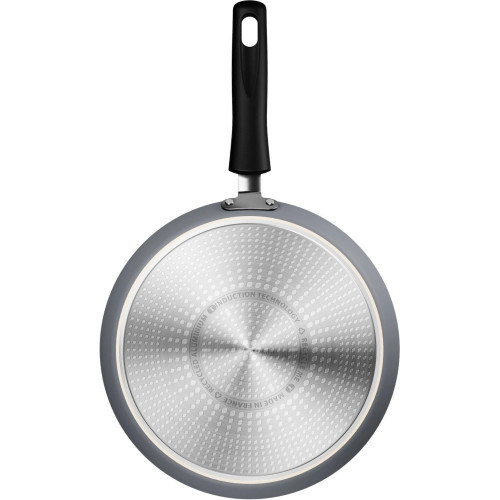 Сковорода млинцева Tefal Halo EUCALYPTUS, 25см, алюміній, бакеліт, сірий