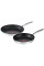 Набір сковород Tefal Duetto+, 2шт, 24/28см, нержавіюча сталь