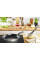 Сковорода Tefal Comfort Max, 20см, нержавіюча сталь, бакеліт, чорний
