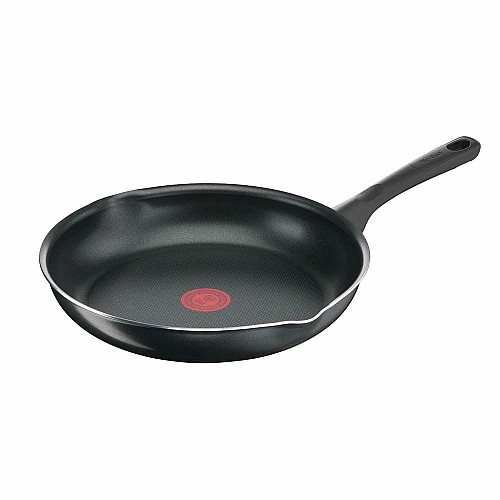 Сковорода с крышкой Tefal Day by Day, 20см, с крышкой, алюминий, бакелит, стекло, черный