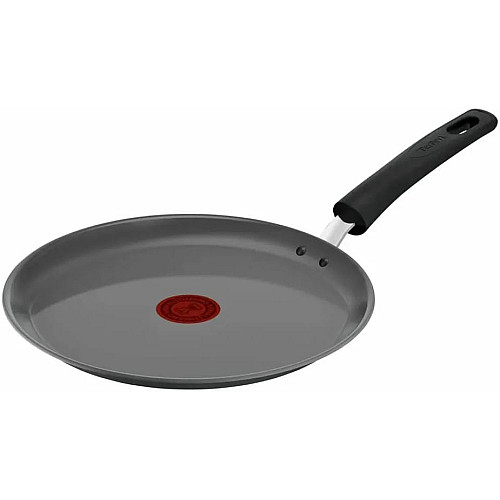 Сковорода для млинців Tefal Renewal, 25см, алюміній, бакеліт, сірий
