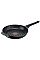Сковорода гриль Tefal DELICIO, 26см, алюміній, бакеліт, чорний