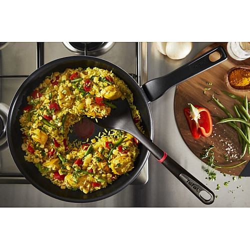 Сковорода Tefal XL Intense, 28см, алюминий, черный