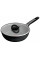 Мультисковорода Tefal Expertise, з кришкою, 24см, алюміній, бакеліт, скло, чорний