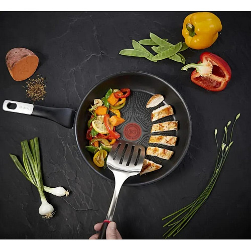 Сковорода Tefal Unlimited, 24см, алюминий, черный