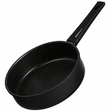 Сковорода глибока з кришкою ARDESTO Gemini Gourmet, 26см, алюміній, чорний