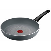Сковорода Tefal Halo, 28см, алюміній, бакеліт, сірий