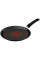 Сковорода для млинців Tefal Excellence Fusion, 25см, алюміній, бакеліт, чорний