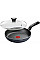 Сковорода с крышкой Tefal So' Light, 24см, алюминий, бакелит, стекло, черный