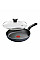 Сковорода з кришкою Tefal So' Light, 26см, алюміній, бакеліт, скло, чорний