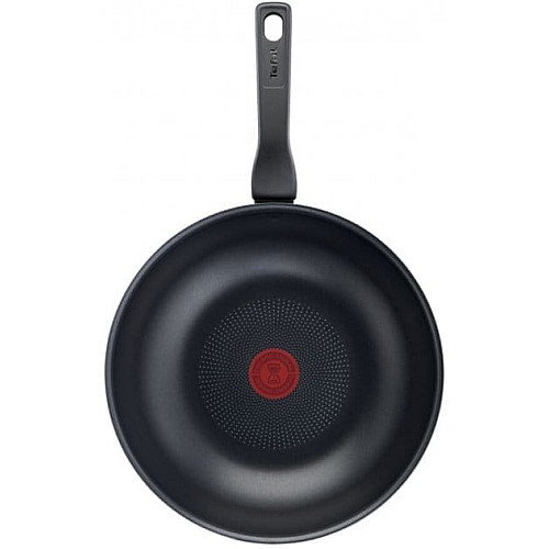 Сковорода ВОК Tefal XL Intense, 28см, алюминий, черный