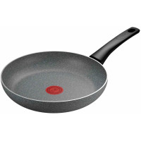 Сковорода Tefal Hard Stone, 26см, алюминий, бакелит, серый