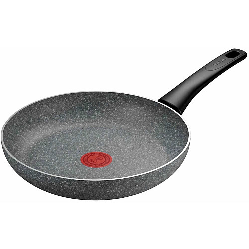 Сковорода Tefal Hard Stone, 26см, алюминий, бакелит, серый