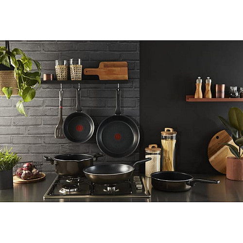 Сковорода Tefal XL Intense 26см, алюминий, черный