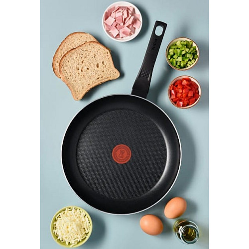 Сковорода Tefal Simply Clean, 28см, алюміній, бакеліт, чорний