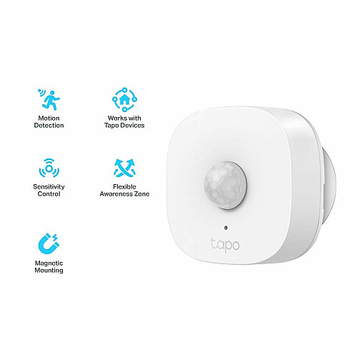 Умный датчик движения TP-LINK Tapo T100 868Mhz/922MHz 120*