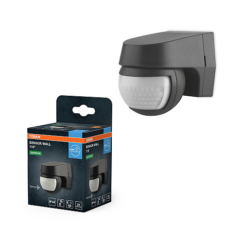 Датчик руху OSRAM SENSOR WALL IP44 чорний