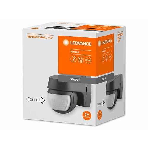 Датчик движения LEDVANCE SENSOR WALL IP44 черный