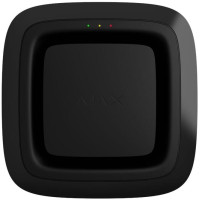 Датчик пожежний звуковий Ajax EN54 FireProtect Sounder black, Jeweller, EN54, бездротовий, чорний