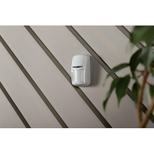Датчик руху та розбиття скла U-Prox PIR Combi White, бездротовий, білий