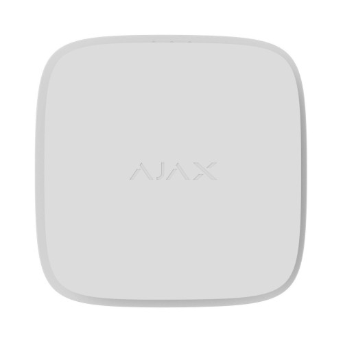 Пожежний датчик аналізу температури та чадного газу Ajax FireProtect 2 RB Heat CO, змінна батарея, jeweller, бездротовий, білий