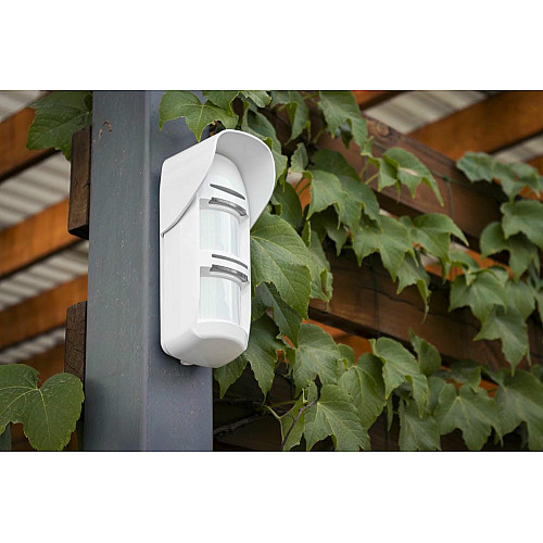 Датчик руху вуличний U-Prox PIR Outdoor V2, бездротовий, білий