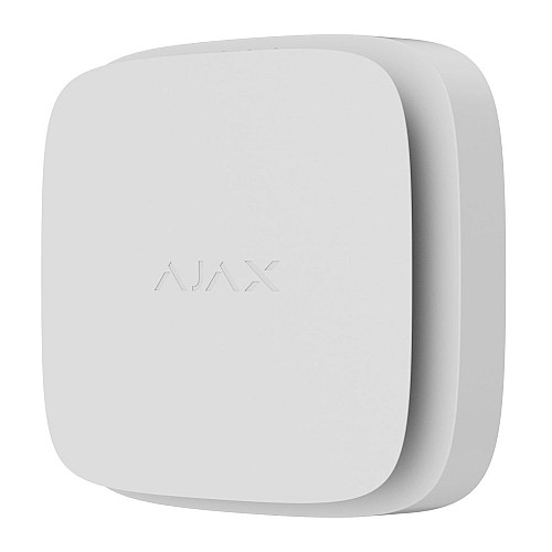 Датчик дыма и температуры Ajax FireProtect 2 RB Heat Smoke Jeweler, сменная батарея, беспроводной, белый
