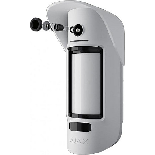 Датчик руху вуличний з фотофіксацією Ajax MotionCam Outdoor, Jeweler, бездротовий, білий (26074.84.WH1)