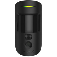Датчик руху з покращеною фотофіксацією Ajax HDR MotionCam, Jeweller, бездротовий, чорний
