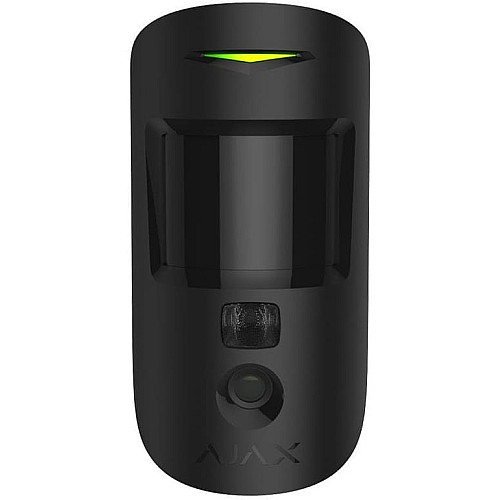 Датчик движения с улучшенной фотофиксацией Ajax HDR MotionCam, Jeweller, беспроводной, черный