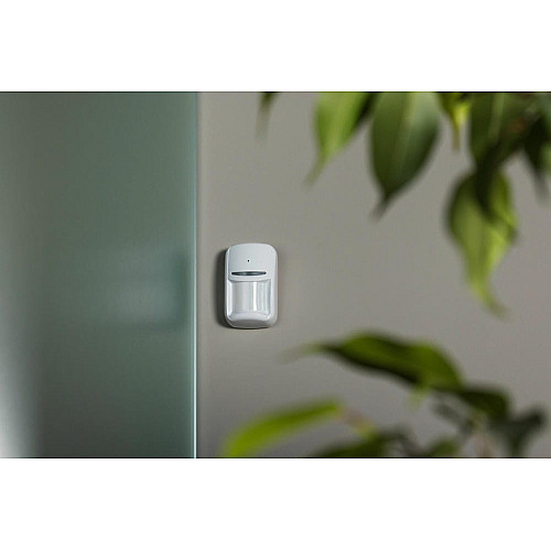 Датчик руху та розбиття скла U-Prox PIR Combi White, бездротовий, білий