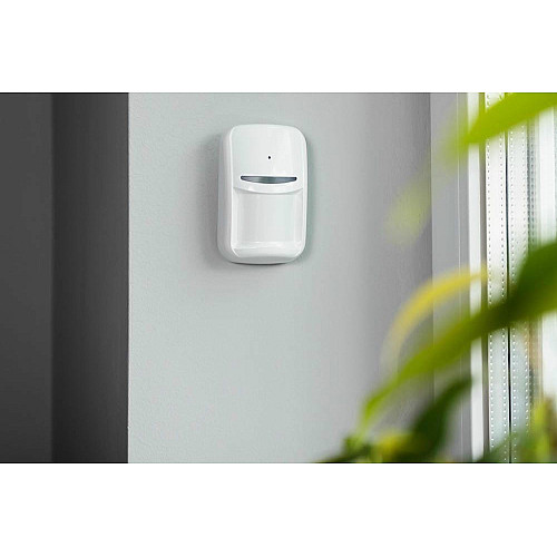 Датчик руху та розбиття скла U-Prox PIR Combi White, бездротовий, білий