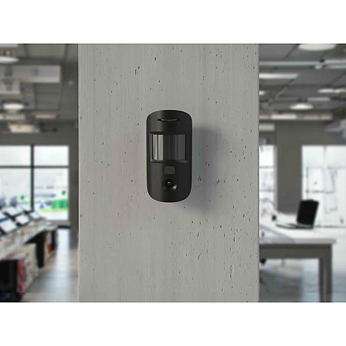 Датчик движения с улучшенной фотофиксацией Ajax HDR MotionCam, Jeweller, беспроводной, черный