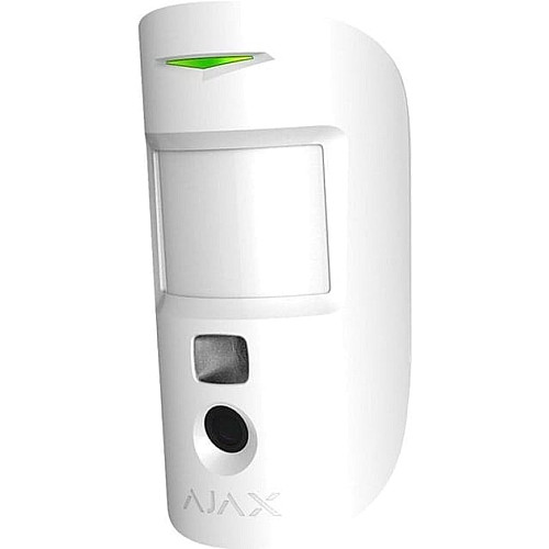 Датчик движения с улучшенной фотофиксацией Ajax HDR MotionCam, Jeweller, беспроводной, белый